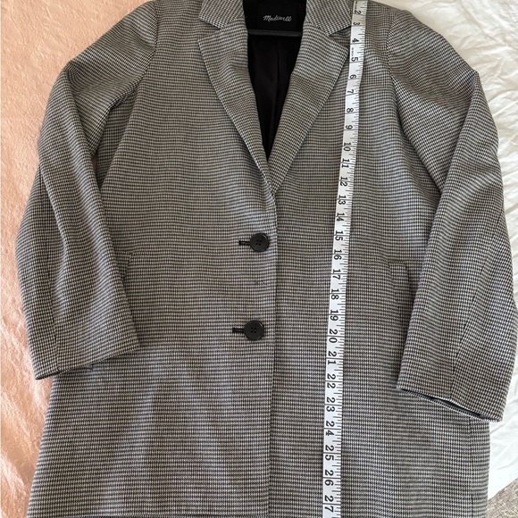 Madewell Dorset Blazer in Houndstooth XS $168 - Picture 10 of 14